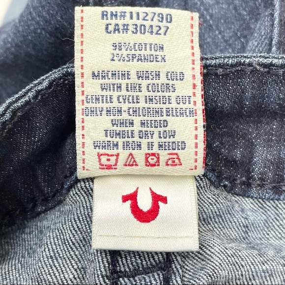 True Religion Dark Wash Straight Jeans – SZ 28 - Picture 11 of 13